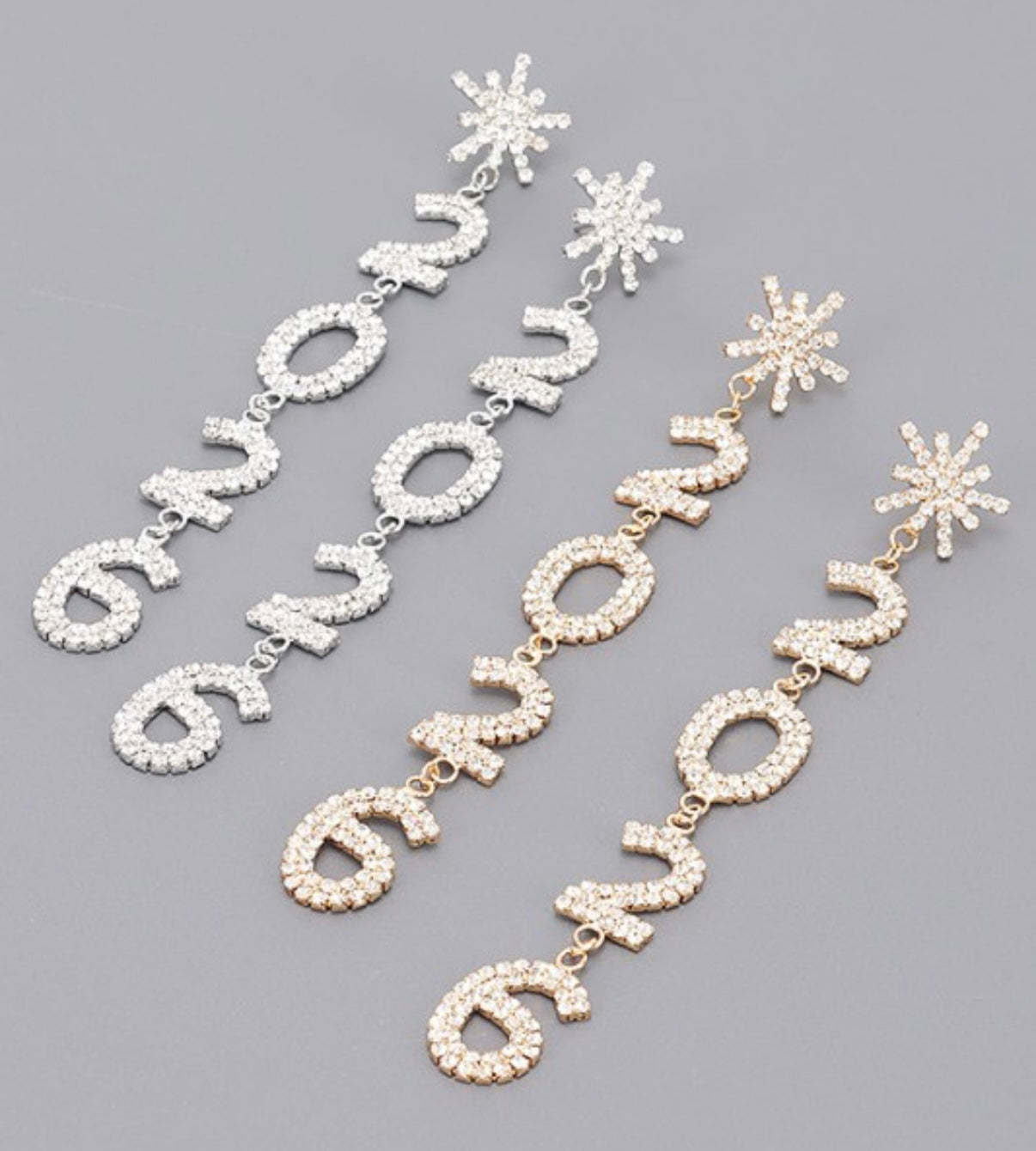 Rhinestone Earring 2026