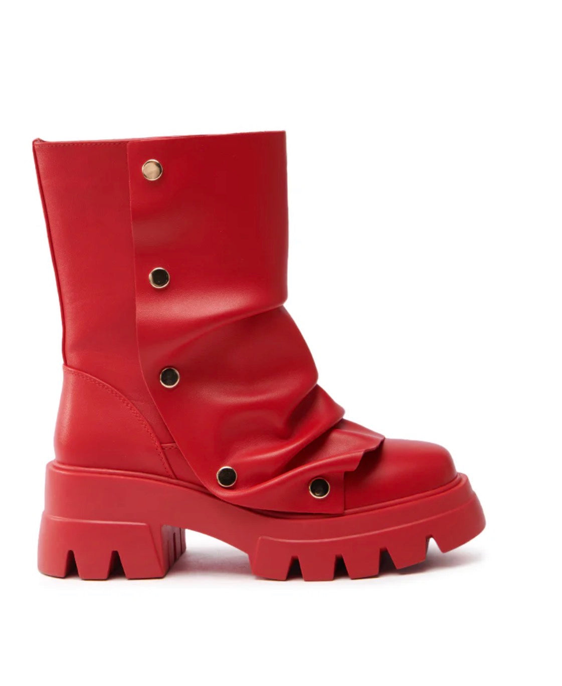Red Snap Boot
