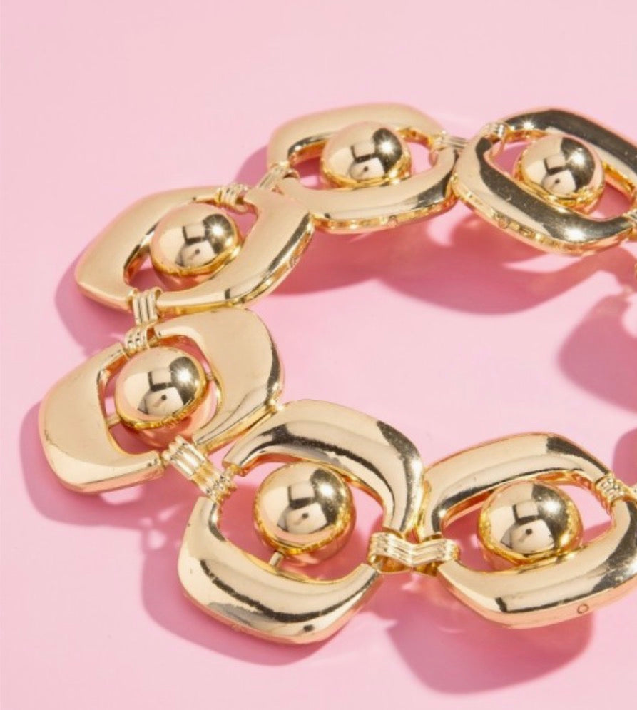 Unique Ball Disc Chain Link Belt