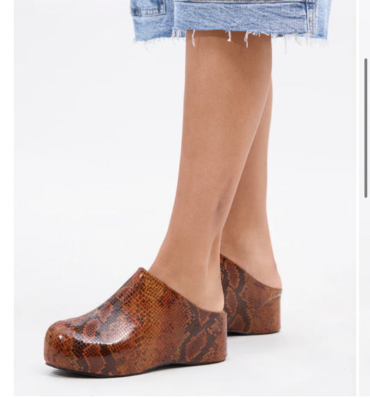 Clogs Brown Sneak A