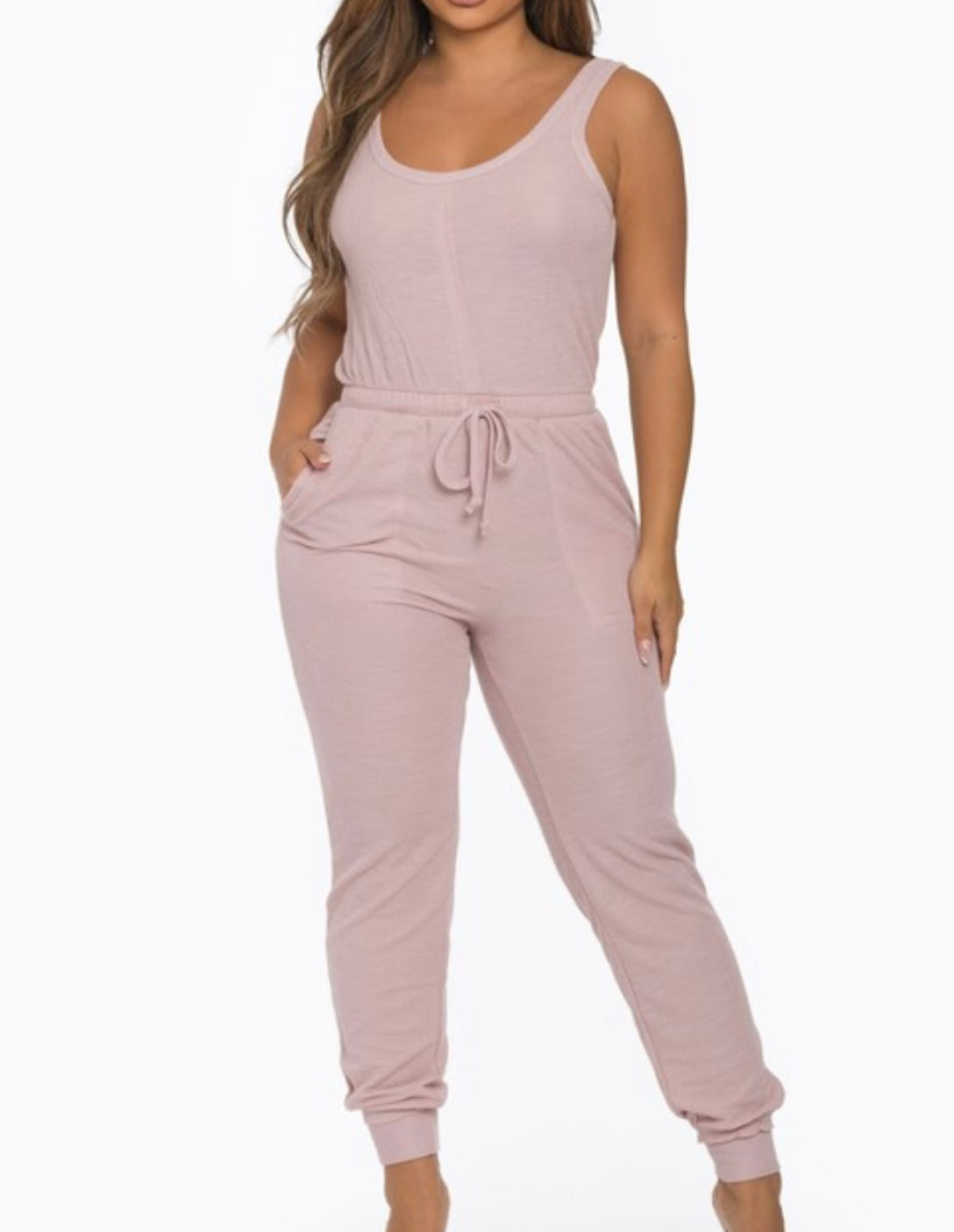 High Quality Knit Sleeveless Jumpsuits