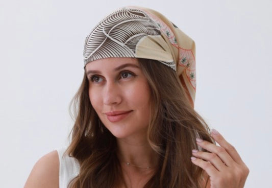 Equestrian Charm Bandana - Carriage & Horse Motif