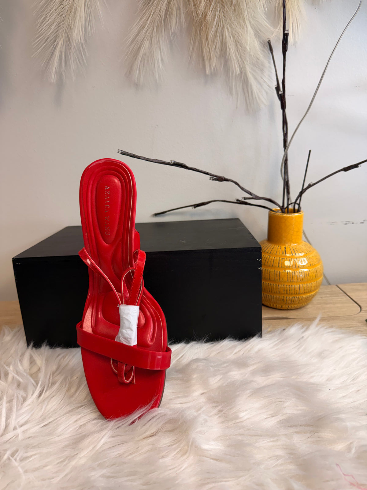 Strap Shoes 11 RED A