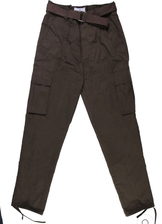 Men Cargo Pants Brown