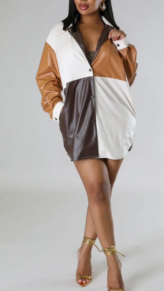 Color Block LS Shirt