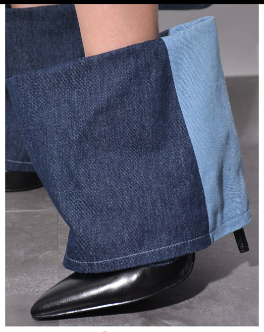 Booh Denim Boots