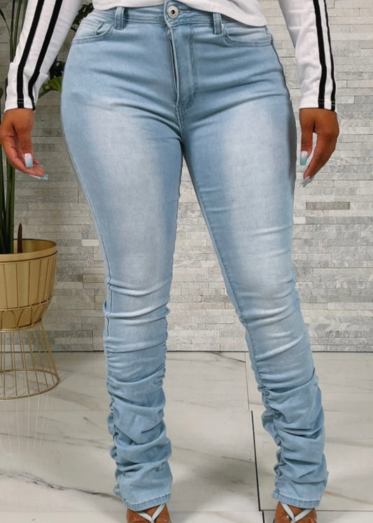 Super Stacked Jeans Lt.