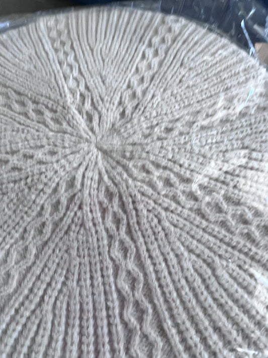 Beret Hat Cream