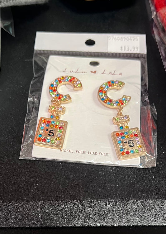 Perfume Earring Colorful