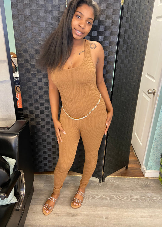 One Size Jumpsuit Pink