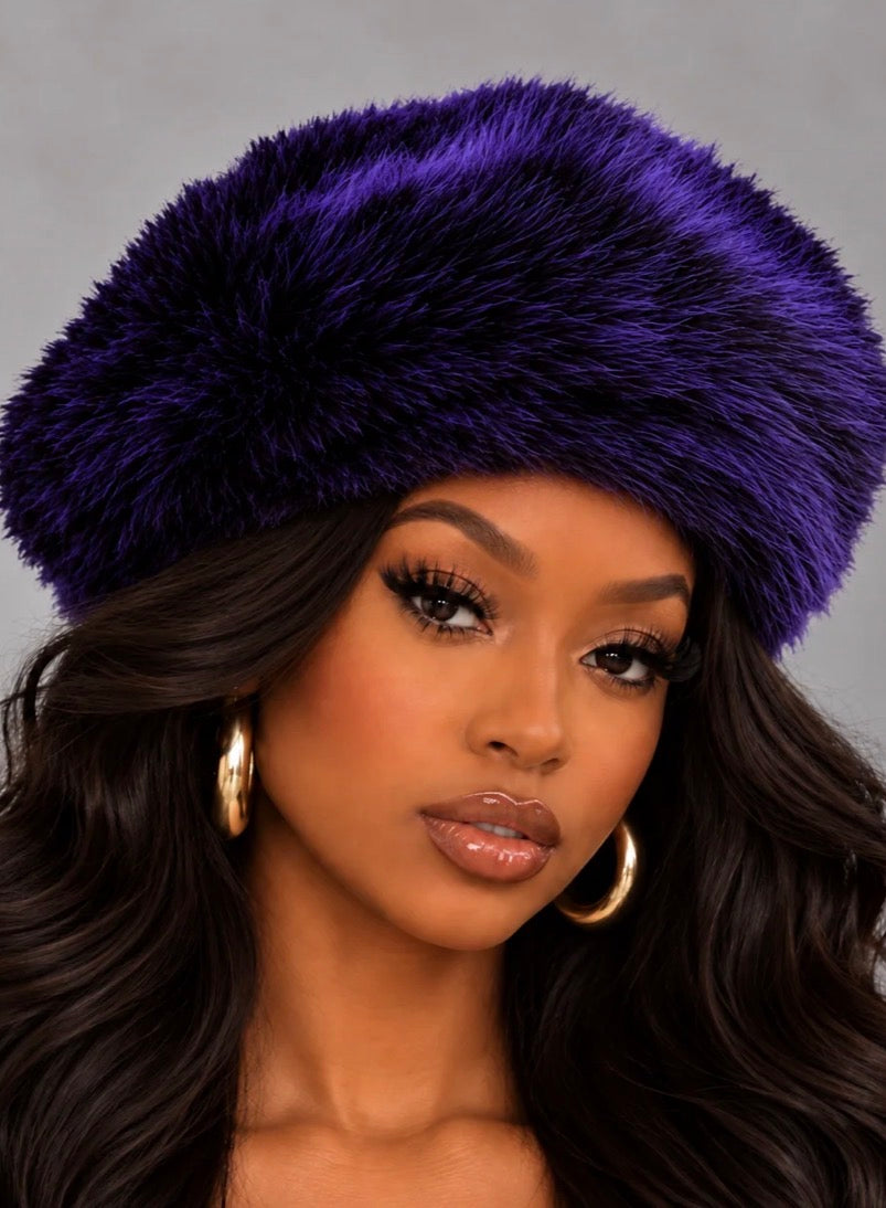 Baret Hat Fur