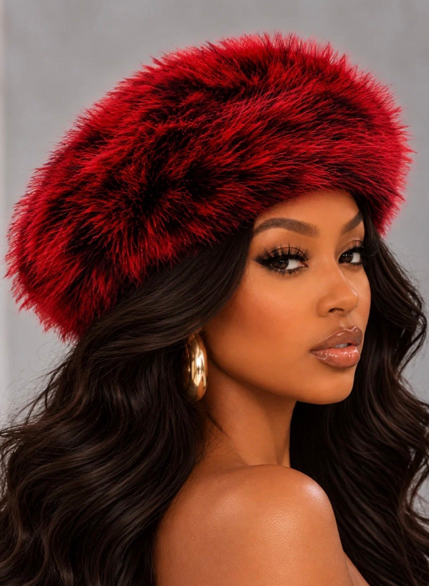 Baret Hat Fur