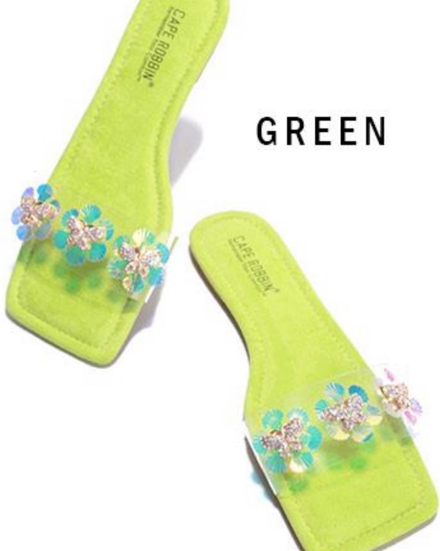 Basto Slides Green -SALE