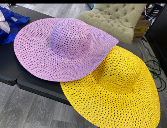 Colored Chain Sun Hats