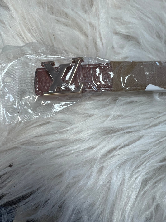 Lady L belt Pink/Brown SALE